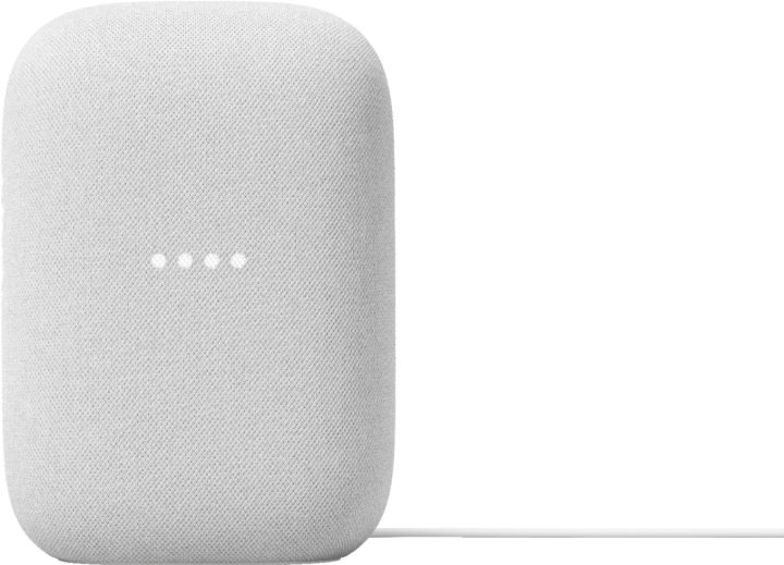 Google – Nest Audio – Smart Speaker – Chalk
